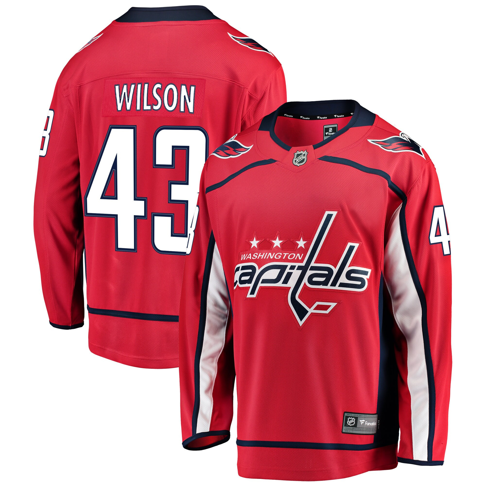 Tom Wilson Washington Capitals Fanatics Branded Home Breakaway Player Jersey - Red Nhl