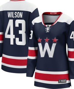 Tom Wilson Washington Capitals Fanatics Branded Womens Alternate 2020/21 Premier Breakaway Player Jersey - Navy Nhl