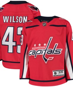 Tom Wilson Washington Capitals Home Premier Player Jersey - Red Nhl