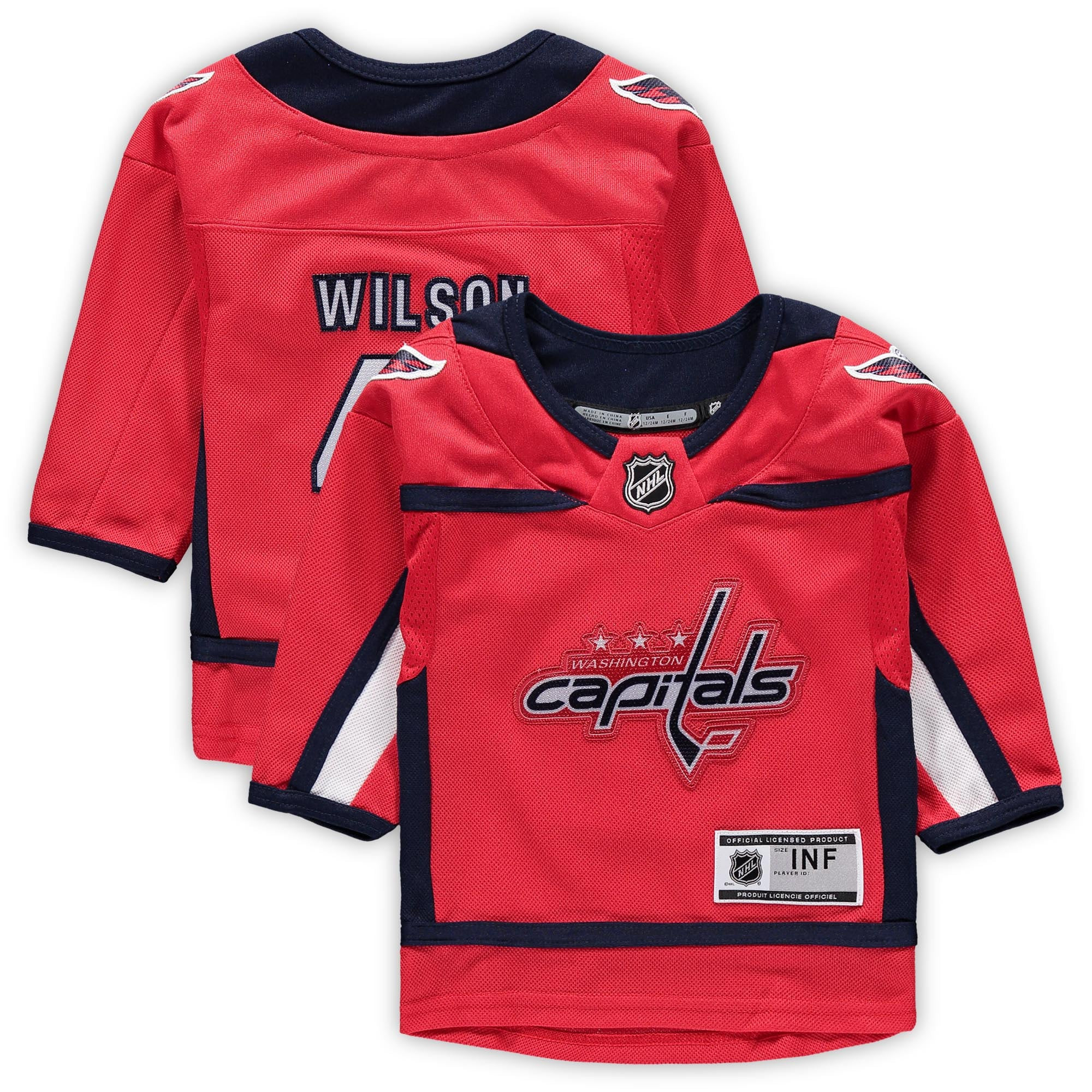 Tom Wilson Washington Capitals Infant Home Premier Player Jersey - Red Nhl