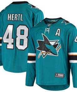 Tomas Hertl San Jose Sharks Fanatics Branded Team Home Breakaway Jersey - Teal Nhl