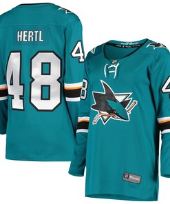 Tomas Hertl San Jose Sharks Fanatics Branded Womens Breakaway Home Player Jersey - Teal Nhl