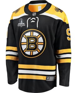 Tomas Nosek 9 Boston Bruins Stanley Cup 2023 Playoffs Patch Home Breakaway Men Jersey - Black