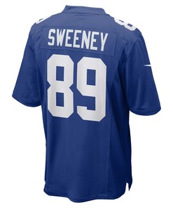 Tommy Sweeney 89 New York Giants Men Game Jersey - Royal