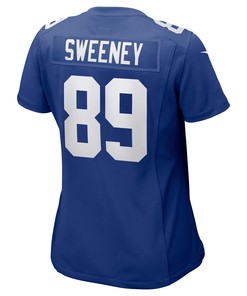Tommy Sweeney 89 New York Giants Women's Game Jersey - Royal