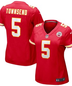 Tommy Townsend Kansas City Chiefs Womens Game Jersey - Red Nfl