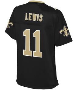 Tommylee Lewis New Orleans Saints Nfl Pro Line Womens Team Color Player Jersey - Black