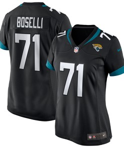 Tony Boselli Jacksonville Jaguars Womens Game Retired Player Jersey - Black Nfl