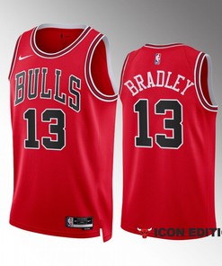 Tony Bradley 13 2022-23 Chicago Bulls Red Icon Edition Jersey Swingman