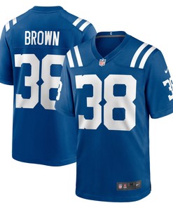 Tony Brown Indianapolis Colts Player Game Jersey - Royal Nfl