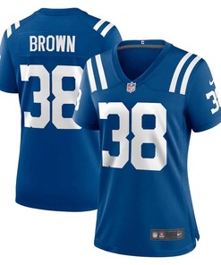 Tony Brown Indianapolis Colts Women's Player Game Jersey - Royal