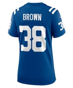 Tony Brown Indianapolis Colts Women's Player Game Jersey - Royal