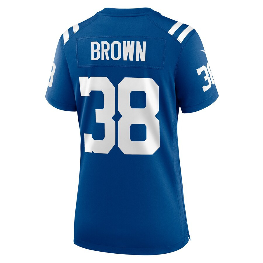 Tony Brown Indianapolis Colts Women's Player Game Jersey - Royal