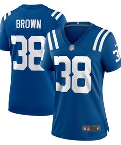 Tony Brown Indianapolis Colts Womens Player Game Jersey - Royal Nfl