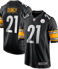 Tony Dungy Pittsburgh Steelers Nike Game Retired Player Jersey - Black
