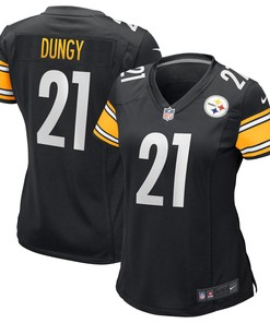 Tony Dungy Pittsburgh Steelers Womens Game Retired Player Jersey - Black Nfl