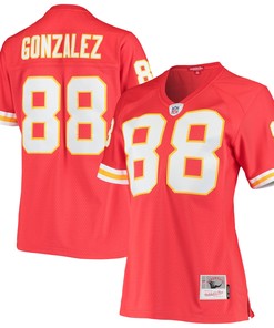 Tony Gonzalez Kansas City Chiefs Mitchell & Ness Womens Legacy Replica Team Jersey - Red Nfl