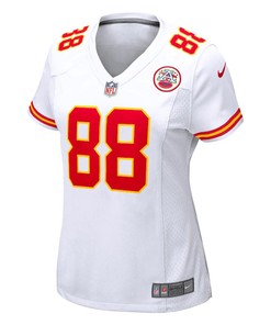 Tony Gonzalez Kansas City Chiefs Women's Retired Game Jersey - White