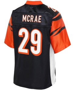 Tony Mcrae Cincinnati Bengals Nfl Pro Line Player Jersey - Black