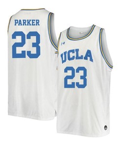 Tony Parker 23 UCLA Bruins Men Jersey Retro Elite Basketball - White
