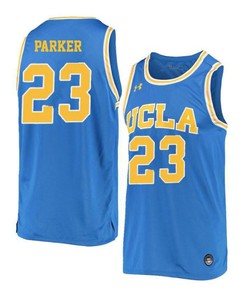 Tony Parker 23 UCLA Bruins Retro Elite Basketball Men Jersey - Blue