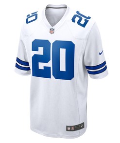 Tony Pollard 20 Dallas Cowboys Game Player Jersey - White
