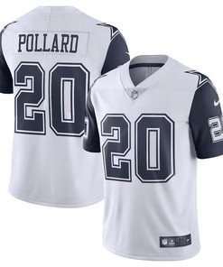 Tony Pollard 20 Dallas Cowboys Vapor Limited Jersey - White