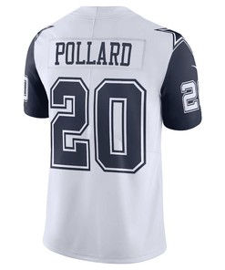 Tony Pollard 20 Dallas Cowboys Vapor Limited Jersey - White