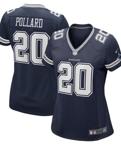 Tony Pollard 20 Dallas Cowboys Women's Game Player Jersey - Navy