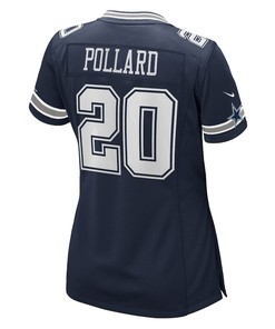 Tony Pollard 20 Dallas Cowboys Women's Game Player Jersey - Navy