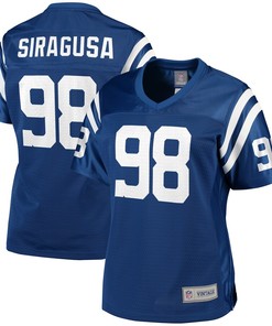 Tony Siragusa Indianapolis Colts Nfl Pro Line Womens Retired Player Replica Jersey - Royal