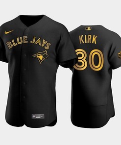 Toronto Blue Jays 2022-23 All-Star Game Alejandro Kirk 30 Black Jersey