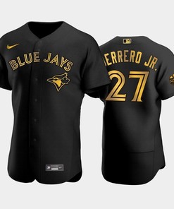 Toronto Blue Jays 2022-23 All-Star Game Vladimir Guerrero Jr. 27 Black Jersey