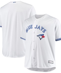 Toronto Blue Jays Big & Tall Home Replica Team Jersey - White Mlb