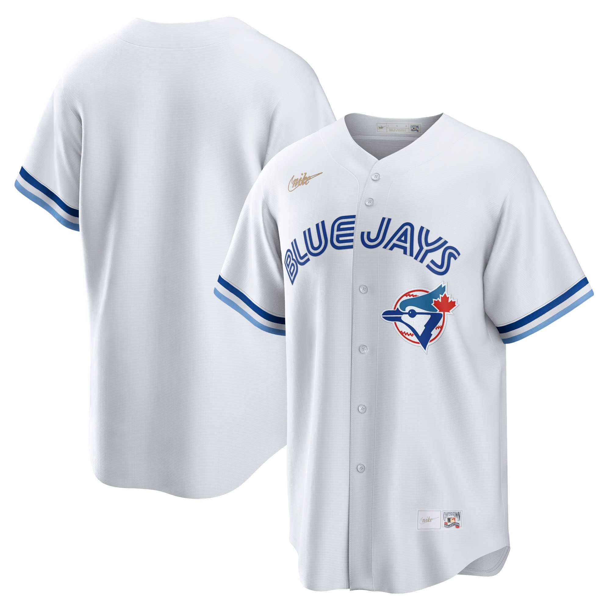 Toronto Blue Jays Home Cooperstown Collection Team Jersey - White Mlb