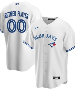 Toronto Blue Jays Home Pick-a-player Retired Roster Replica Jersey - White Custom Jerseys Mlb