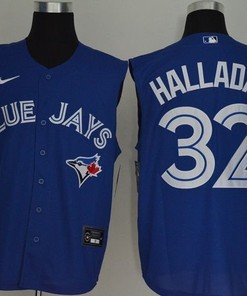 Toronto Blue Jays Roy Halladay 32 2020 Mlb Blue Jersey
