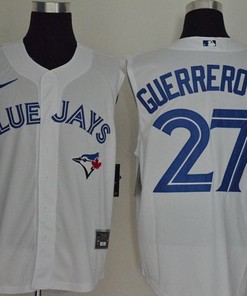 Toronto Blue Jays Vladimir Guerrero Jr #27 2020 Mlb White Jersey