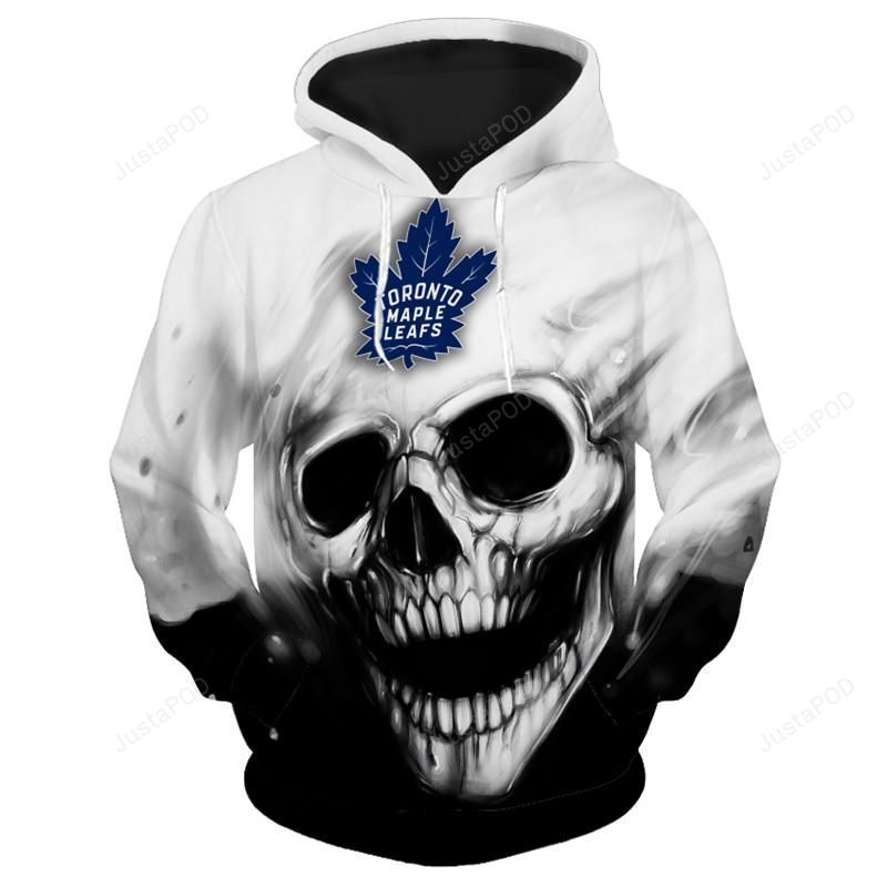 Toronto Maple Leafs 3D Hoodie Zip Hoodie 02