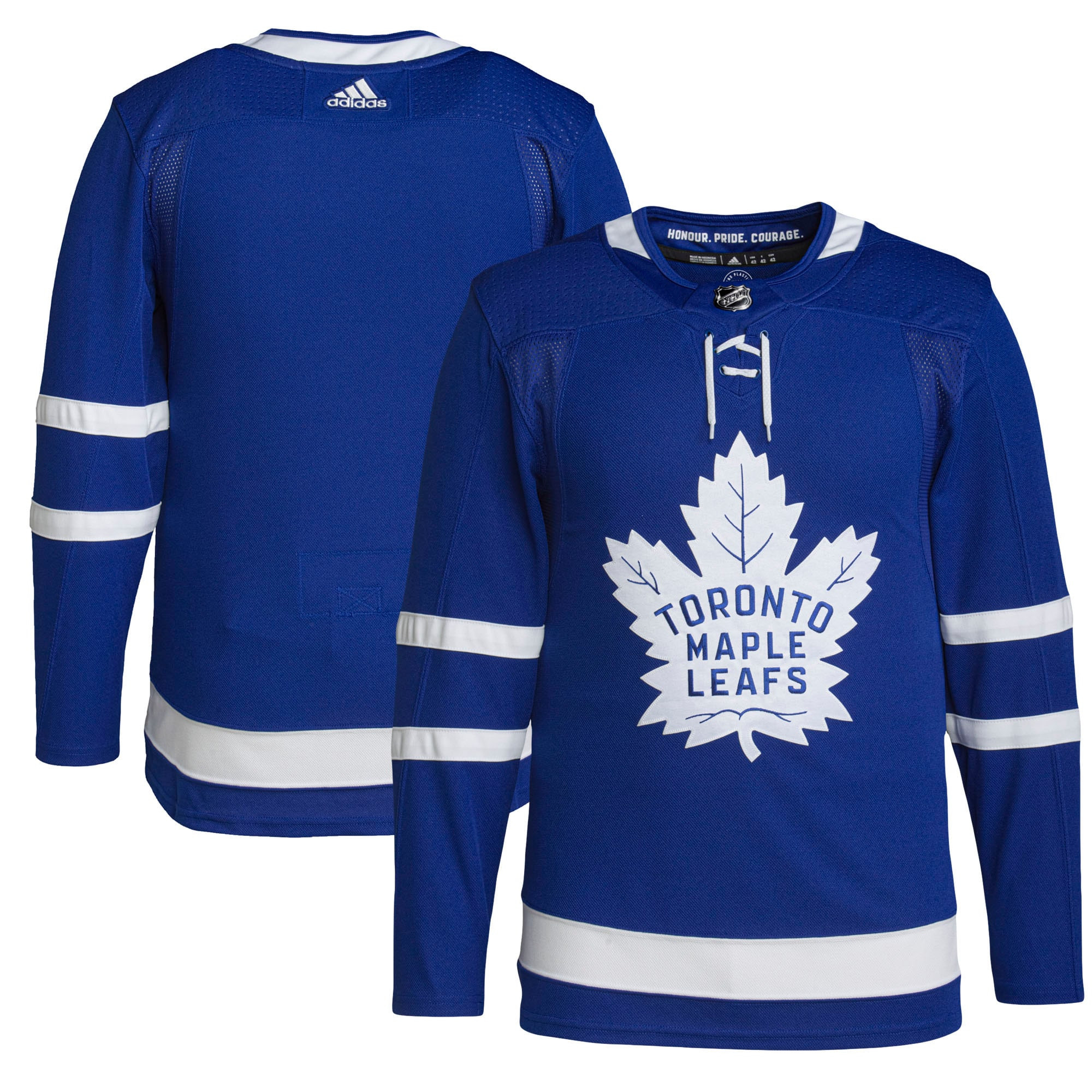 Toronto Maple Leafs Adidas Home Primegreen Authentic Pro Jersey - Royal Nhl
