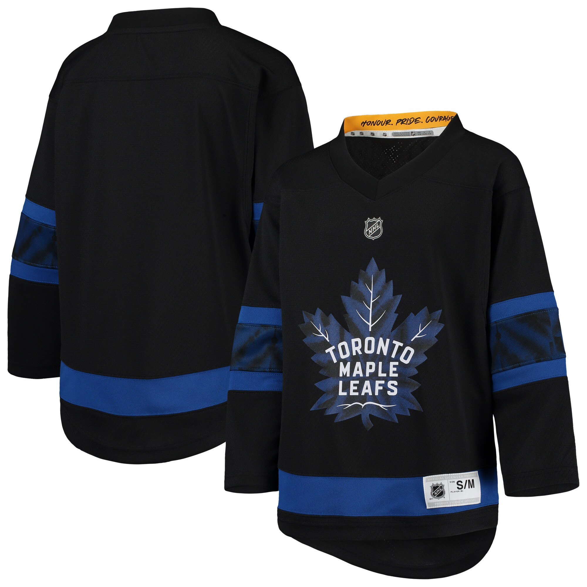 Toronto Maple Leafs Alternate Replica Team Jersey - Black Nhl