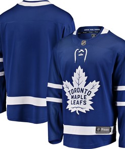 Toronto Maple Leafs Fanatics Branded Breakaway Home Jersey Blue Nhl