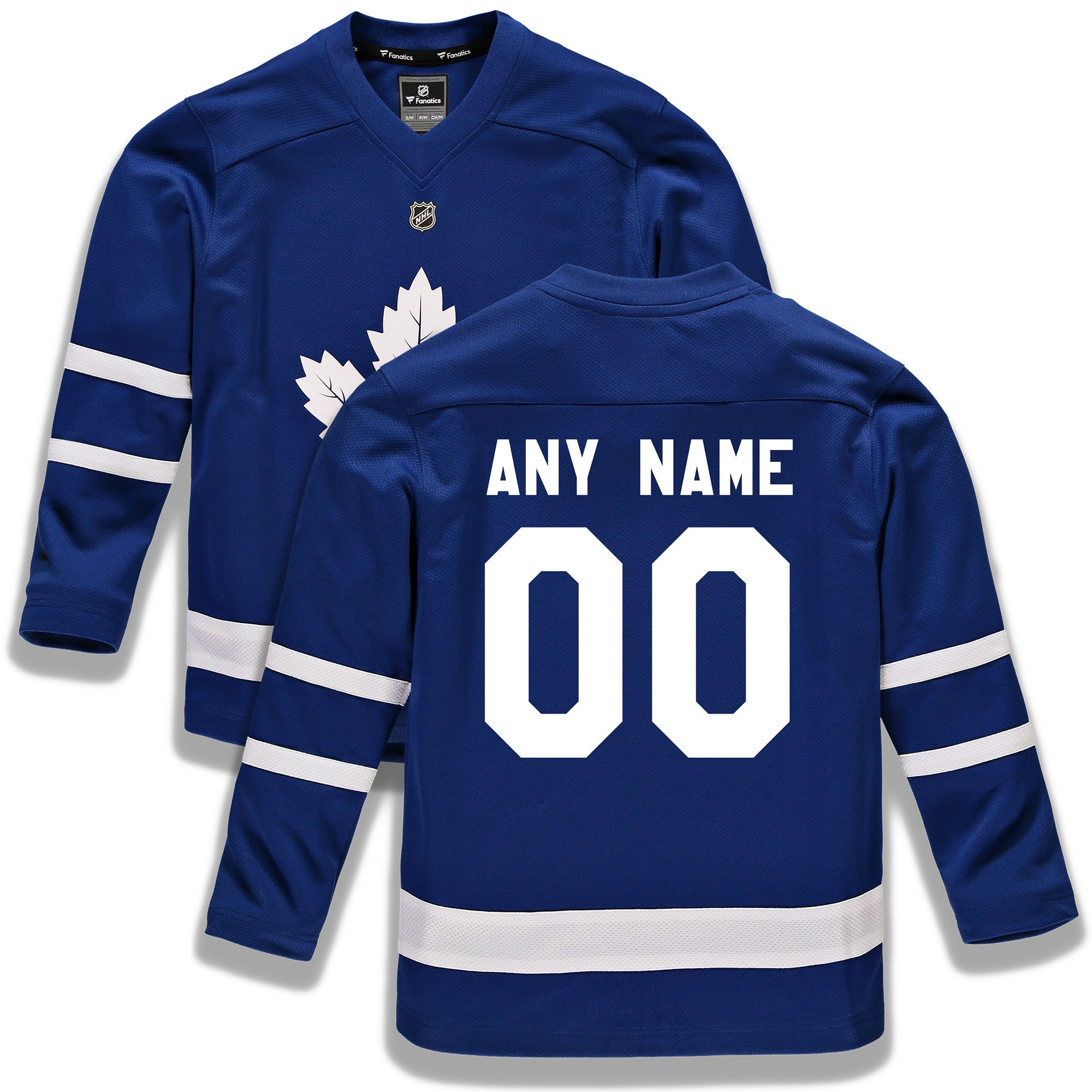 Toronto Maple Leafs Fanatics Branded Home Replica Custom Jersey - Blue Custom Jerseys Nhl