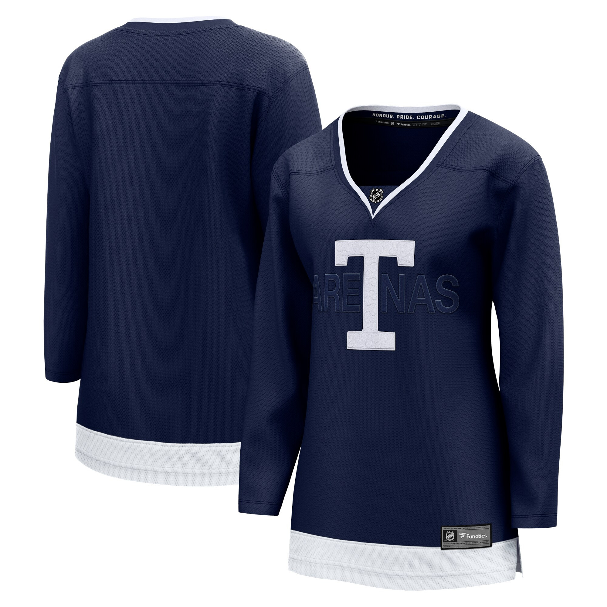 Toronto Maple Leafs Fanatics Branded Womens 2022 Nhl Heritage Classic Breakaway Blank Jersey - Navy Nhl