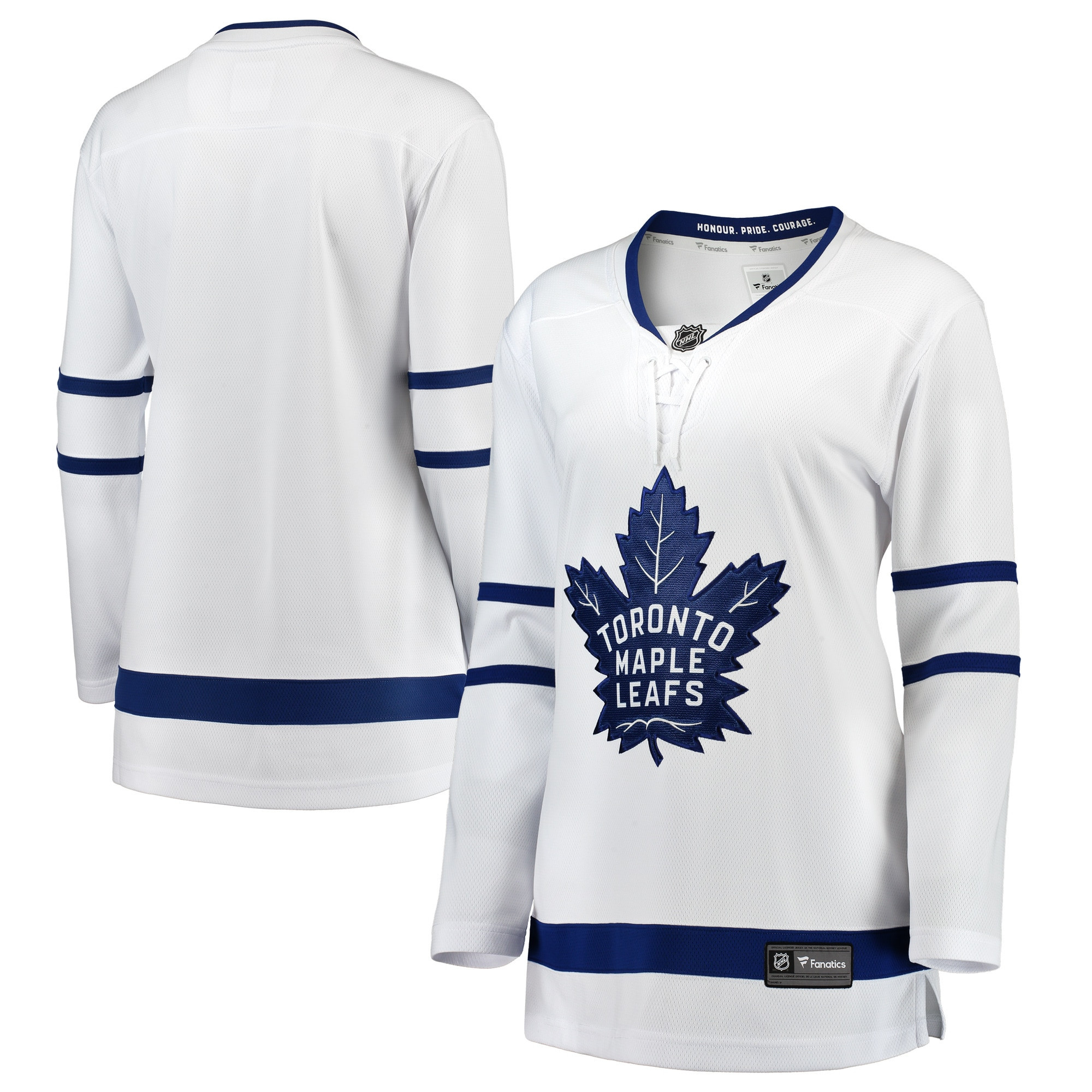 Toronto Maple Leafs Fanatics Branded Womens Away Breakaway Jersey White Nhl