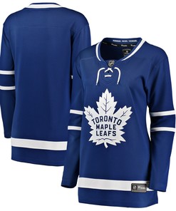 Toronto Maple Leafs Fanatics Branded Womens Breakaway Home Jersey Blue Nhl