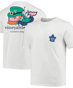 Toronto Maple Leafs Vineyard Vines St. Patrick's Day T-Shirt - White