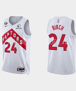 Toronto Raptors Khem Birch 24 2022-23 Association Edition White Men Jersey Swingman