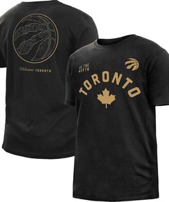 Toronto Raptors New Era 2022/23 City Edition T-Shirt - Black