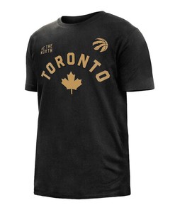 Toronto Raptors New Era 2022/23 City Edition T-Shirt - Black